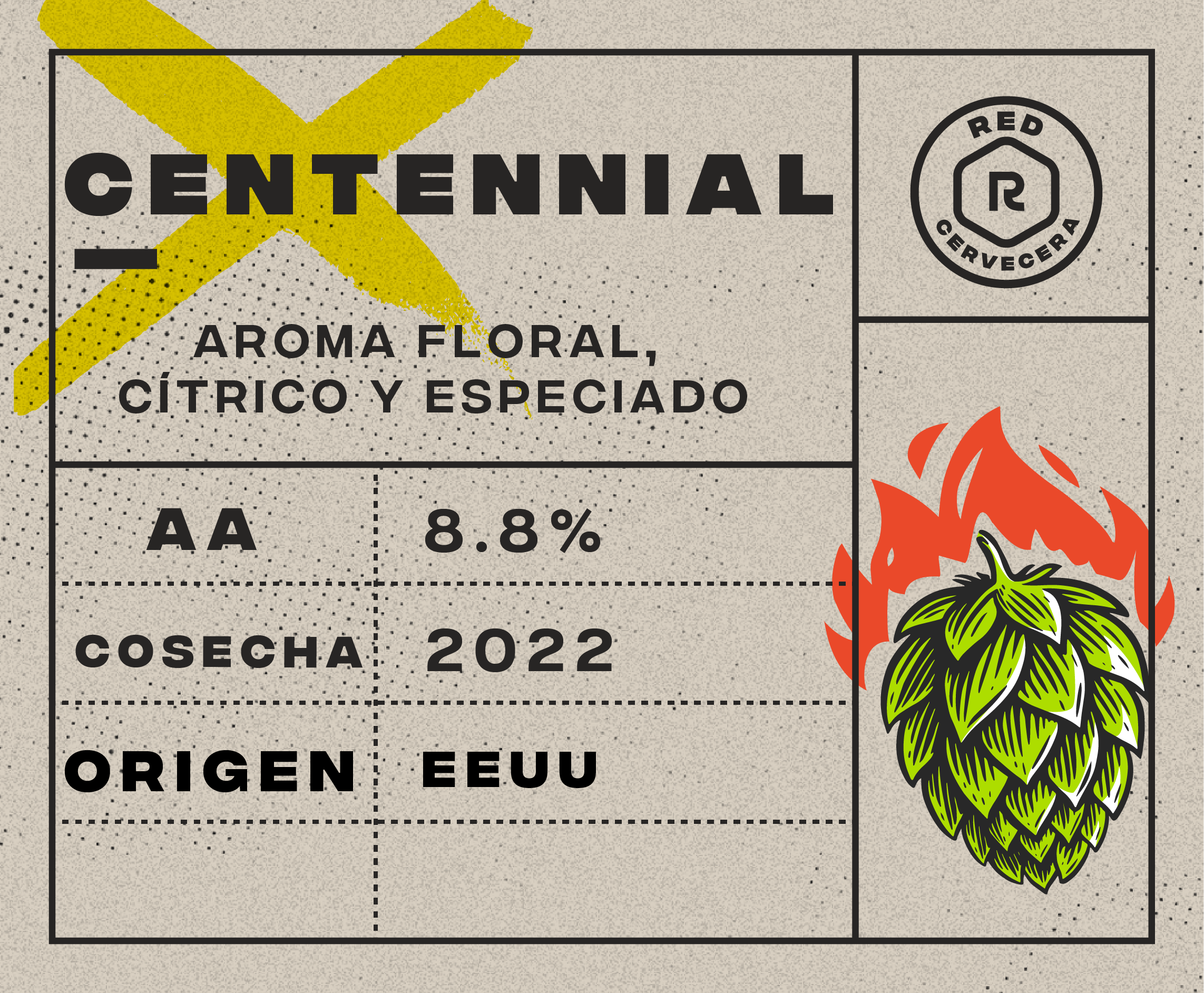 Centennial 8.8% A.A.(1g.)