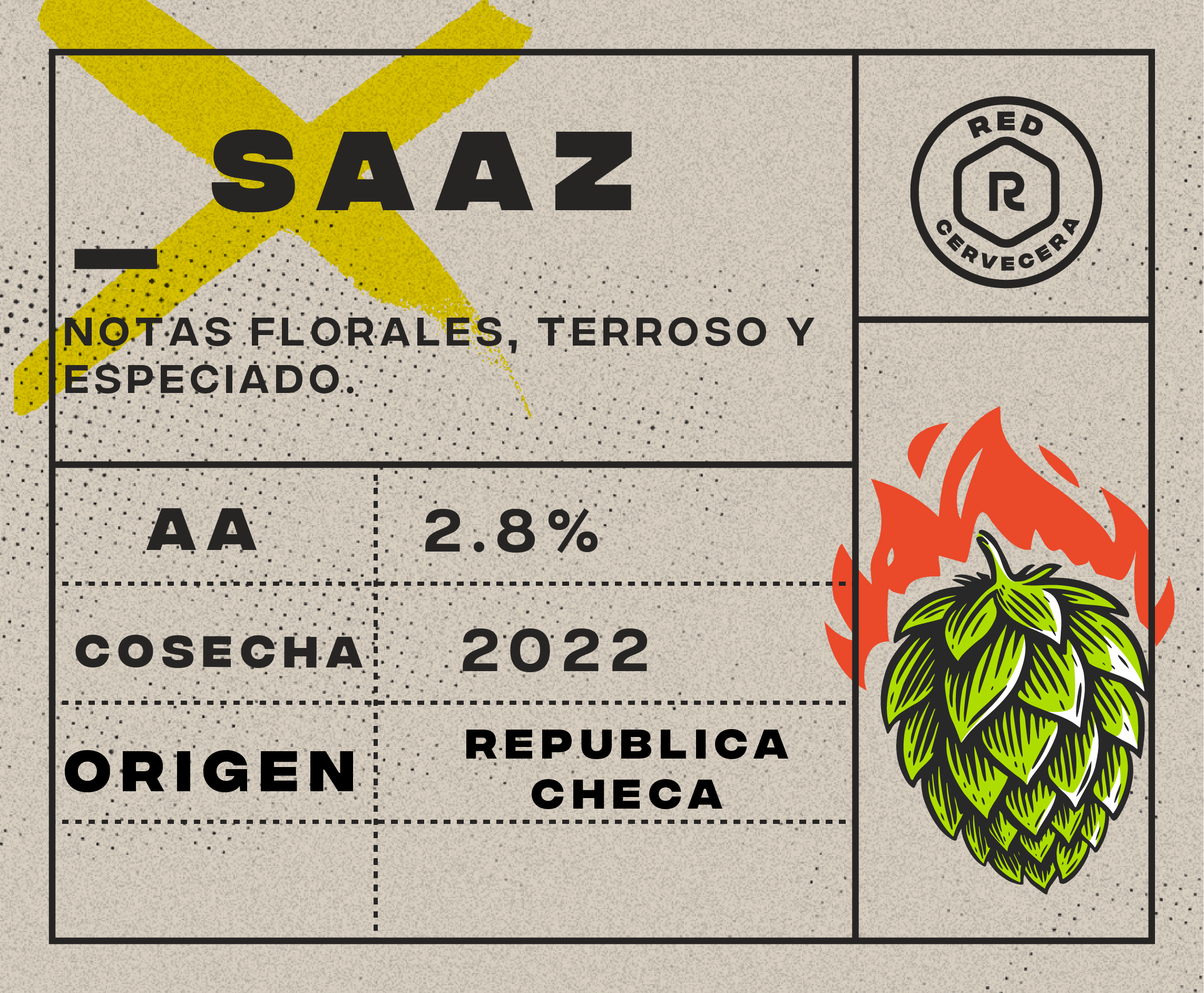 Saaz 2.8%AA (1g.)