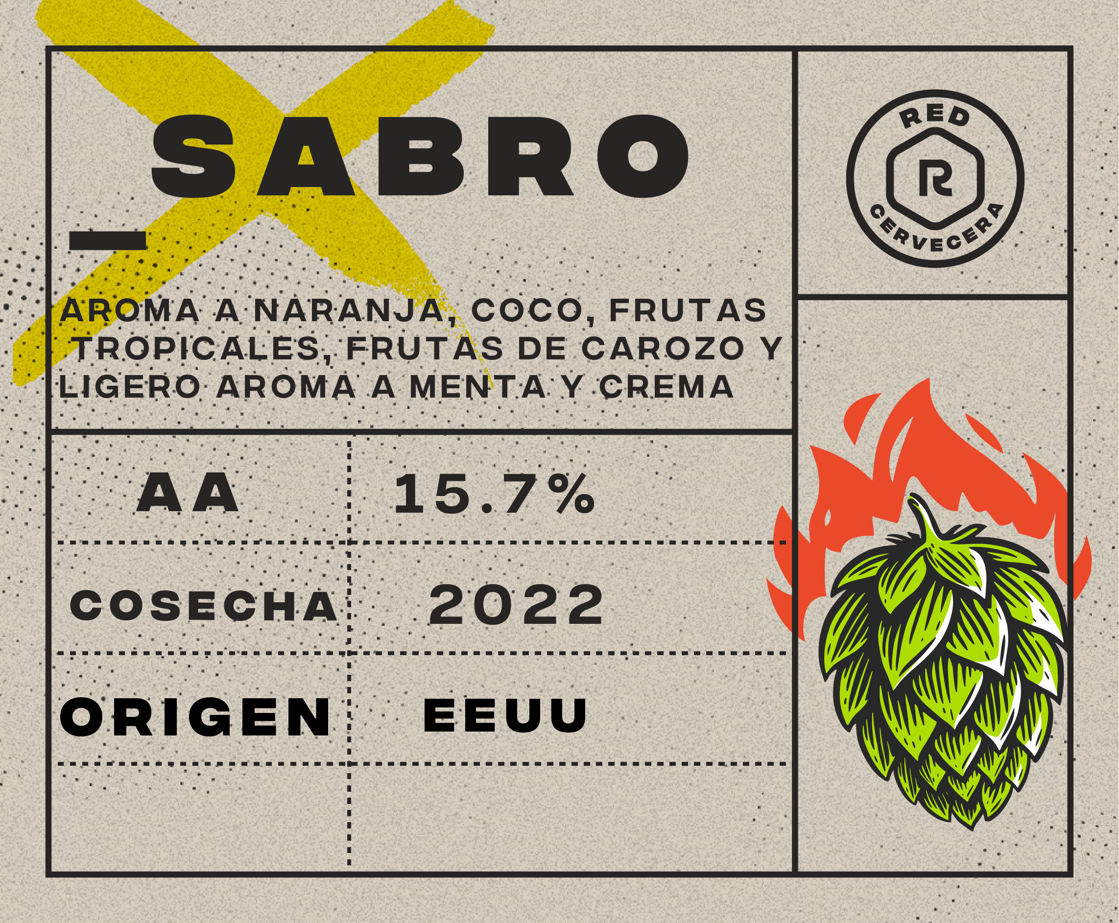 Sabro 15.7%AA (1g.)