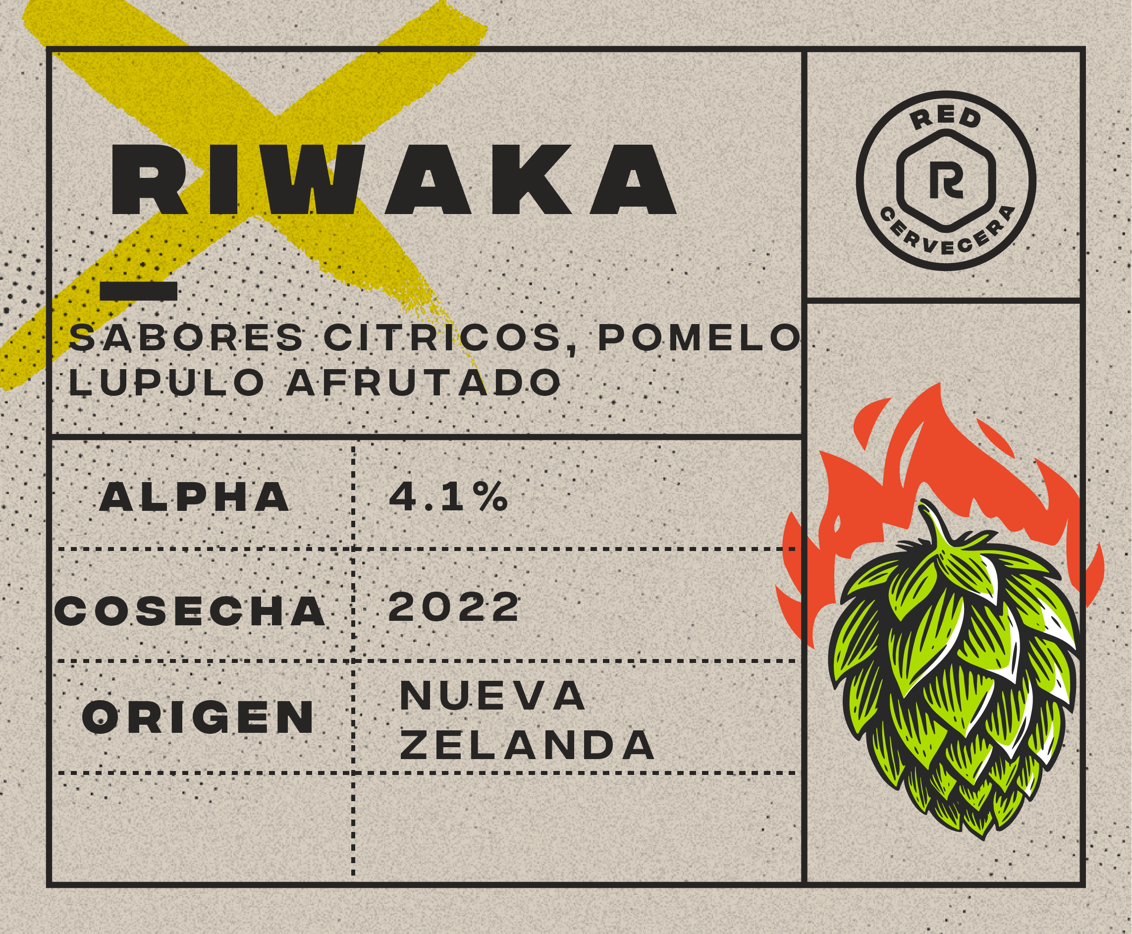 Riwaka 4.1% AA (1g)