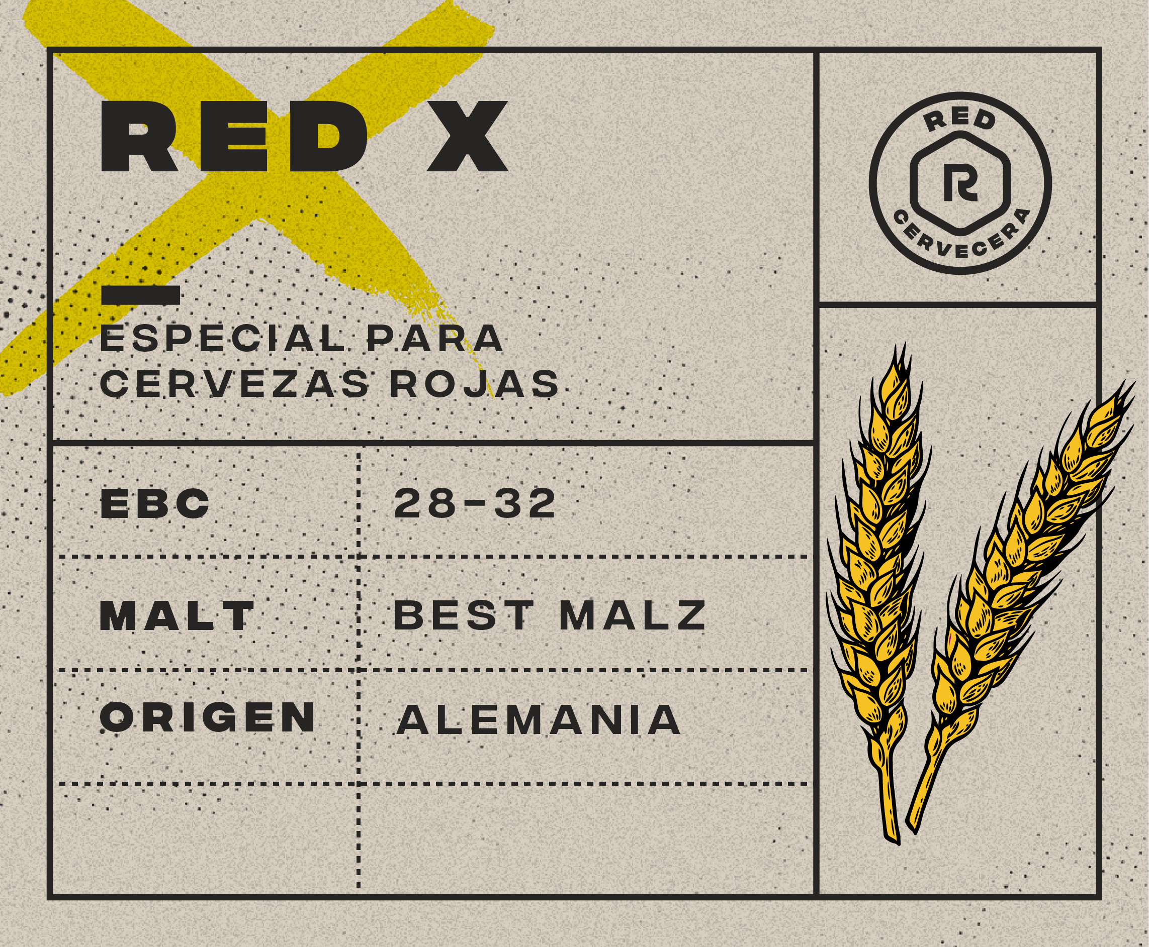 07-Red X® (EBC 28.0-32.0) (1 Kg.)